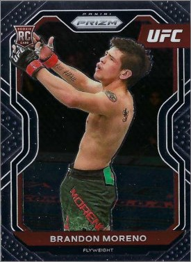Brandon Moreno 2021 Panini Prizm UFC Base #38 Octagon