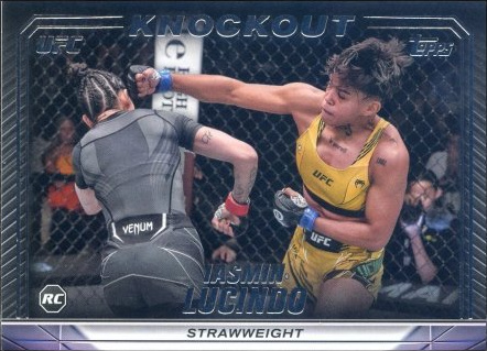 Iasmin Lucindo 2024 Topps Knockout UFC Base #73 Platinum
