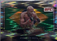 Anderson Silva 2022 Panini Select UFC Global Icons #20 Flash