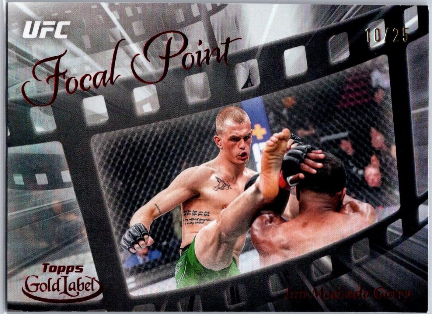 Ian Machado Garry 2024 Topps Gold Label UFC Focal Point #FP-1 Red