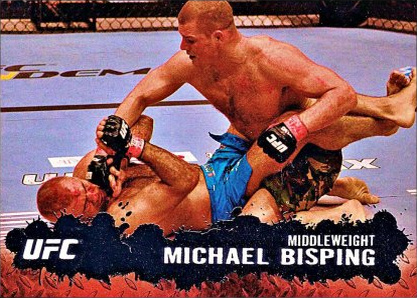 Michael Bisping 2009 Topps UFC Round 2 Base #43 Diamond