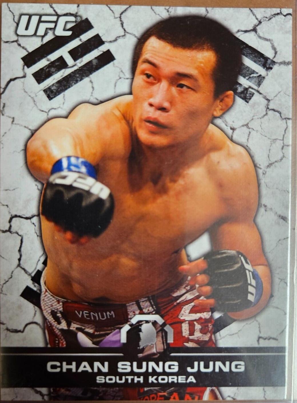 Chan Sung Jung 2013 Topps UFC Bloodlines Base #3 Flag