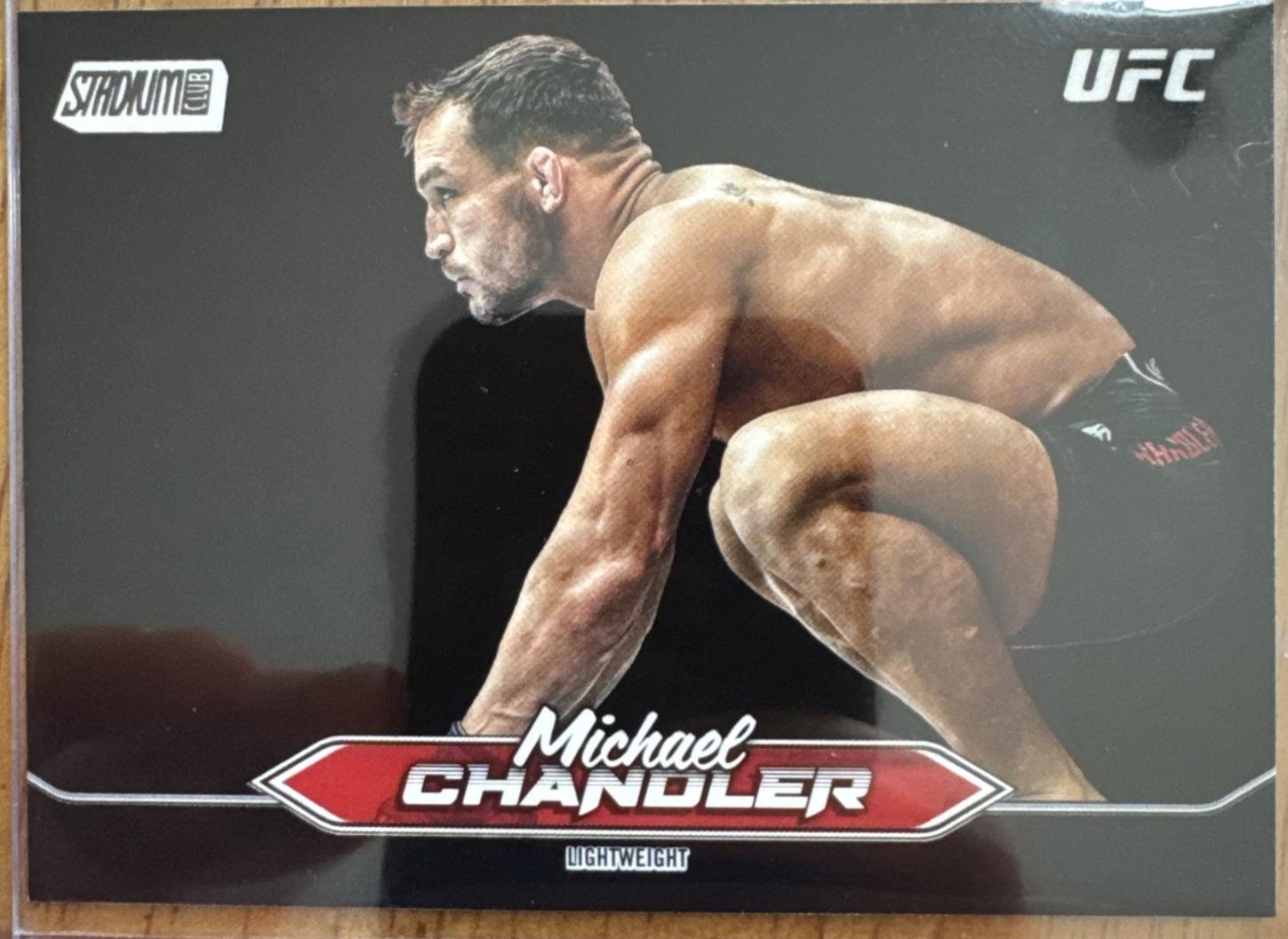 Michael Chandler 2025 Topps Stadium Club UFC Base #173 Black
