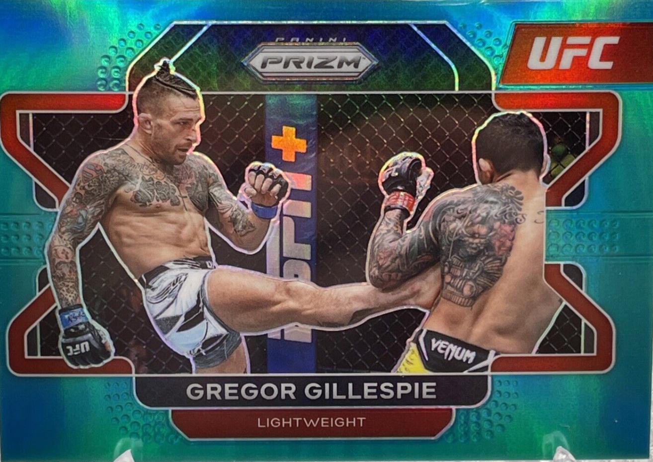 Gregor Gillespie 2022 Panini Prizm UFC Base #91 Teal