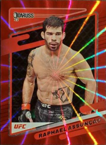 Raphael Assuncao 2022 Panini Donruss UFC Base #165 Red