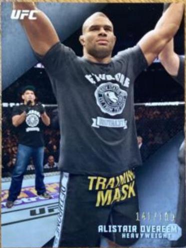 Alistair Overeem 2015 Topps UFC Knockout Base #79 Silver