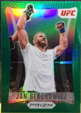Jan Błachowicz 2022 Panini Prizm UFC Prizm Flashback #5 Green