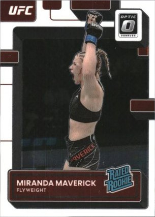 Miranda Maverick 2023 Panini Donruss Optic UFC Base #111 Gold Vinyl