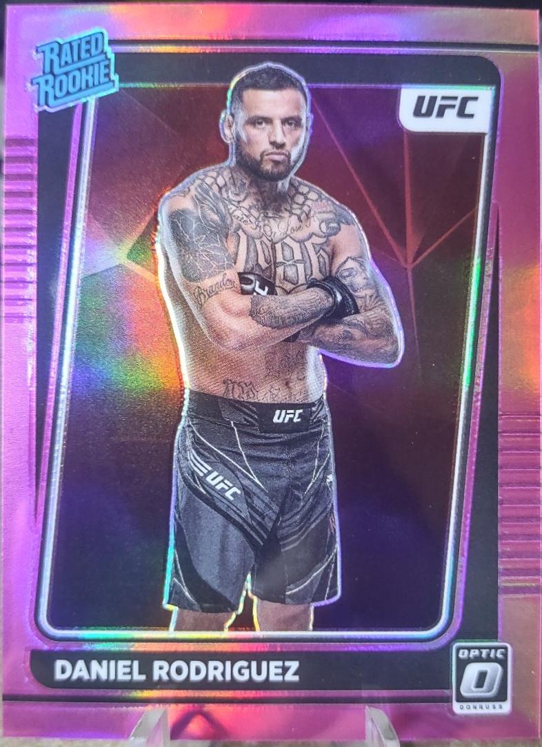 Daniel Rodriguez 2022 Panini Donruss Optic UFC Base #109 Pink