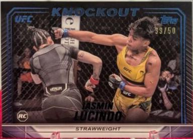 Iasmin Lucindo 2024 Topps Knockout UFC Base #73 Blue
