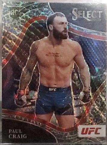Paul Craig 2022 Panini Select UFC Octagonside #224 Elephant