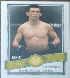 Dominick Cruz 2016 Topps UFC Museum Collection Base #27 Gold