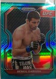 Beneil Dariush 2021 Panini Prizm UFC Base #28 Teal