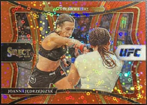 Joanna Jędrzejczyk 2021 Panini Select UFC Premier Level #141 Red Disco