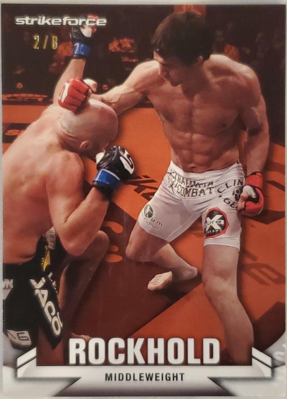 Luke Rockhold 2013 Topps UFC Knockout Base #60 Red