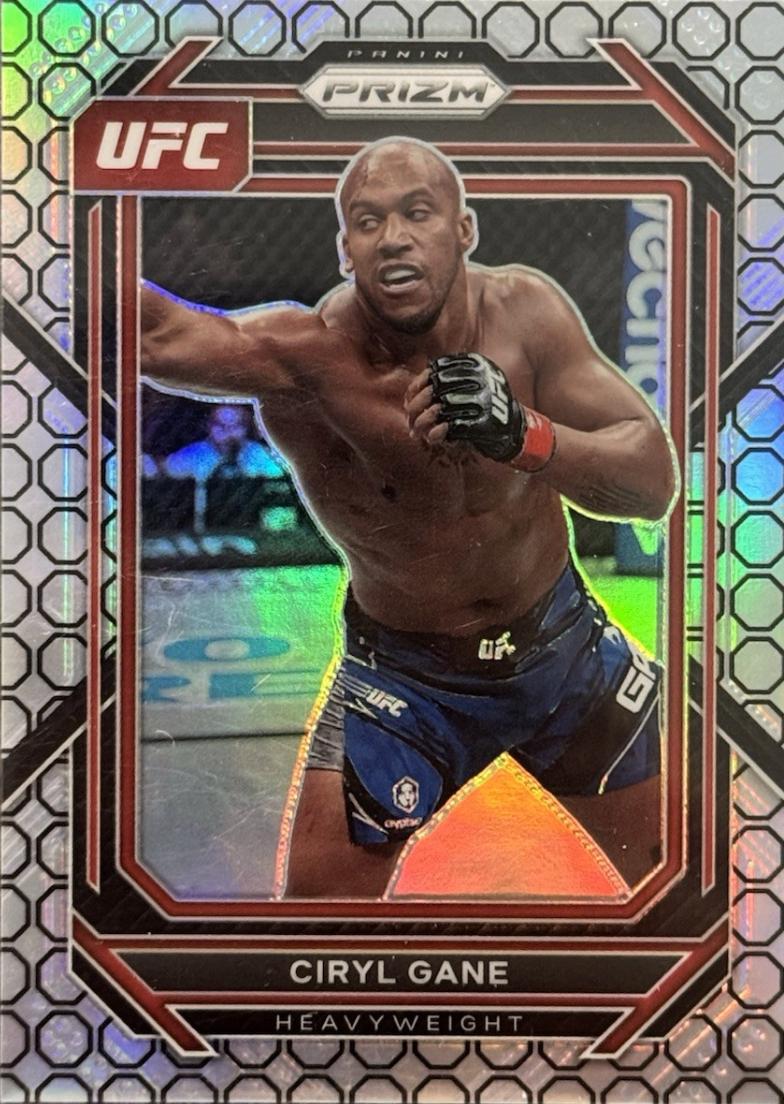 Ciryl Gane 2023 Panini Prizm UFC Base #115 Octagon