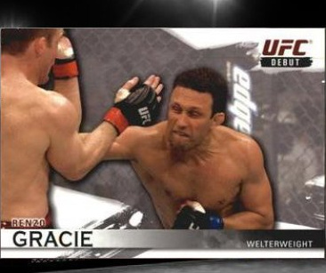Renzo Gracie 2010 Topps UFC Knockout Base #128 Octagon Mat