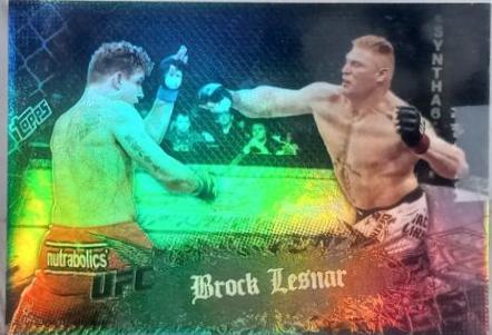 Brock Lesnar 2010 Topps UFC Main Event Base #66 Black