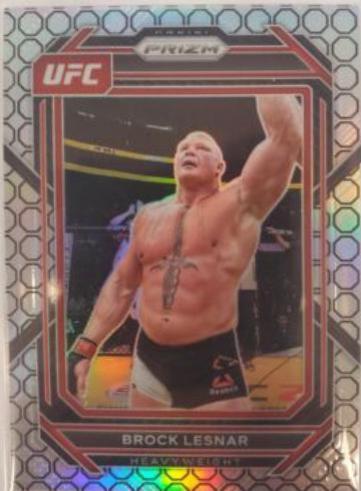 Brock Lesnar 2023 Panini Prizm UFC Base #143 Octagon