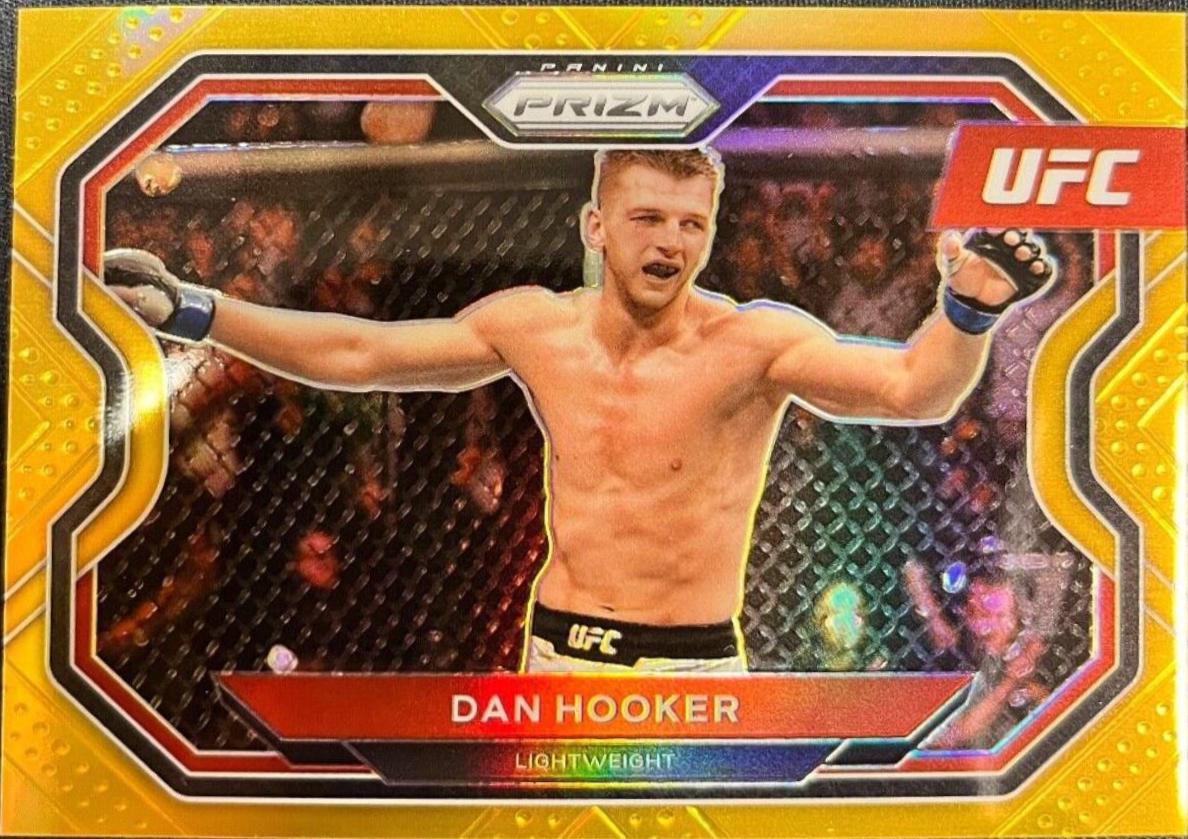Dan Hooker 2021 Panini Prizm UFC Base #156 Orange