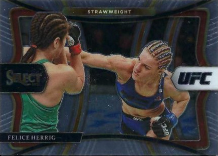 Felice Herrig 2021 Panini Select UFC Premier Level #118 Silver