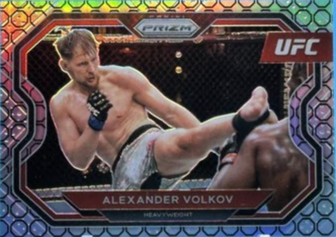 Alexander Volkov 2021 Panini Prizm UFC Base #132 Octagon