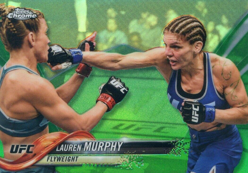 Lauren Murphy 2018 Topps Chrome UFC Base #99 Green