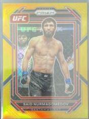 Said Nurmagomedov 2023 Panini Prizm UFC Base #104 Gold