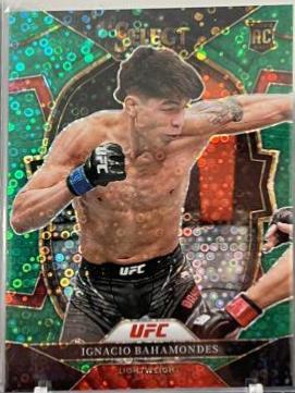 Ignacio Bahamondes 2023 Panini Select UFC Concourse #64 Green Disco