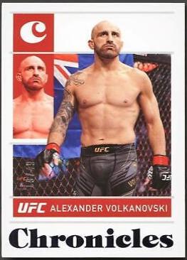 Alexander Volkanovski 2022 Panini Chronicles UFC Base Chronicles #29 Purple