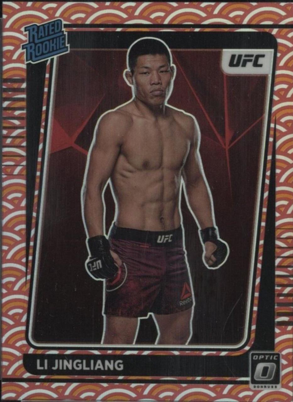 Li Jingliang 2022 Panini Donruss Optic UFC Base #113 Photon