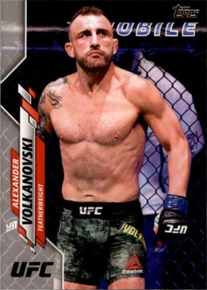 Alexander Volkanovski 2020 Topps UFC Base #48 Red