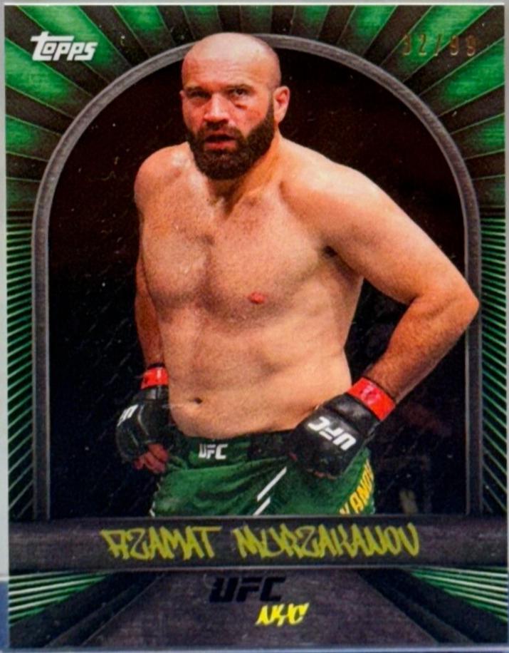 Azamat Murzakanov 2024 Topps UFC NYC Base #14 Green
