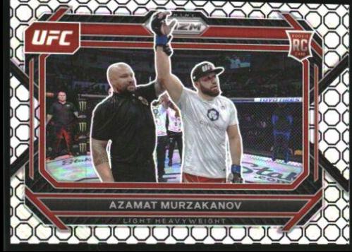 Azamat Murzakanov 2023 Panini Prizm UFC Base #18 Octagon