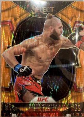 Jiri Prochazka 2023 Panini Select UFC Octagonside #241 Orange Flash
