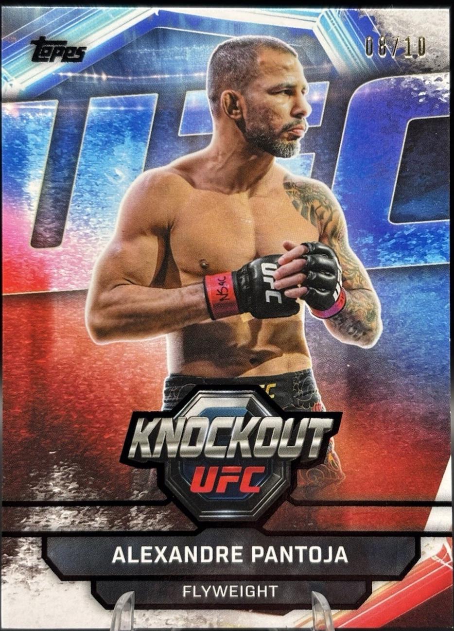 Alexandre Pantoja 2026 Topps Knockout UFC Base #15 Black