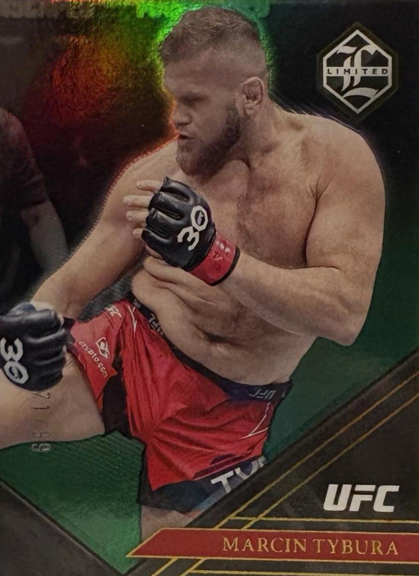 Marcin Tybura 2023 Panini Chronicles UFC Base Limited #220 Green