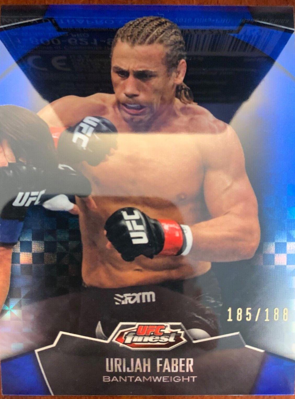 Urijah Faber 2012 Topps Finest UFC Base #3 Xfractor