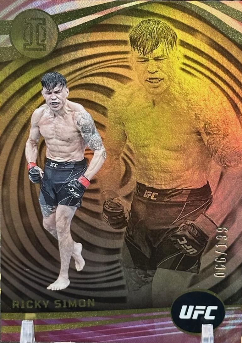 Ricky Simon 2023 Panini Chronicles UFC Base Illusions #261 Bronze