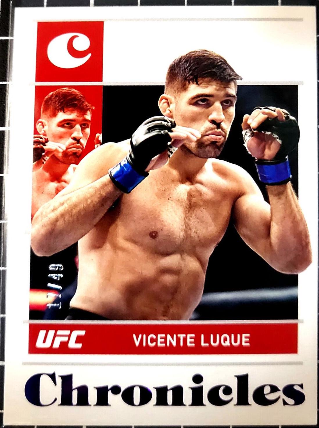 Vicente Luque 2022 Panini Chronicles UFC Base Chronicles #62 Purple