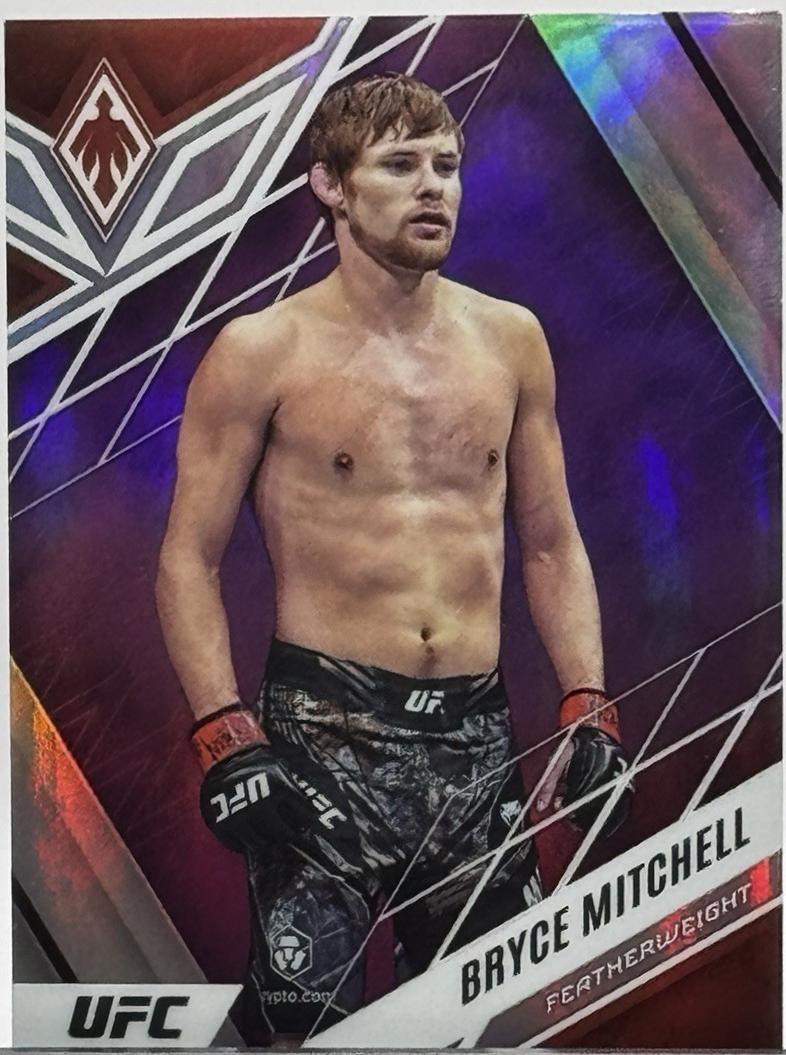 Bryce Mitchell 2023 Panini Chronicles UFC Base Phoenix #308 Purple