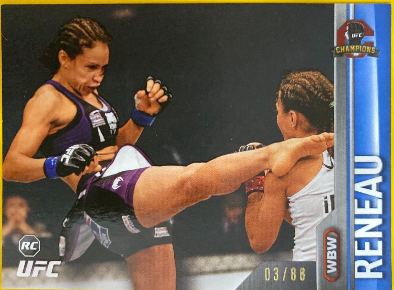 Marion Reneau 2015 Topps UFC Champions Base #127 Blue