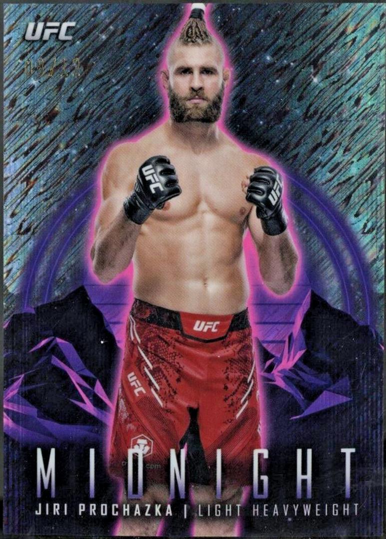 Jiri Prochazka 2024 Topps Midnight UFC Base #97 Midnight