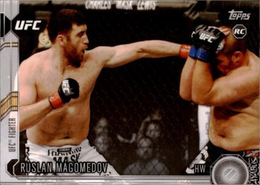 Ruslan Magomedov 2015 Topps UFC Chronicles Base #235 Red