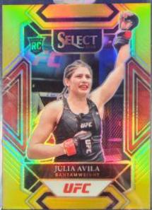Julia Avila 2022 Panini Select UFC Mezzanine #357 Gold