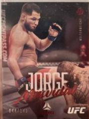 Jorge Masvidal 2021 Panini Chronicles UFC Base Luminance #55 Red