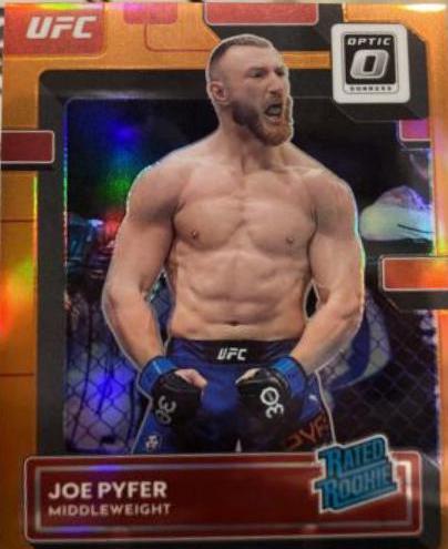 Joe Pyfer 2023 Panini Donruss Optic UFC Base #107 Orange