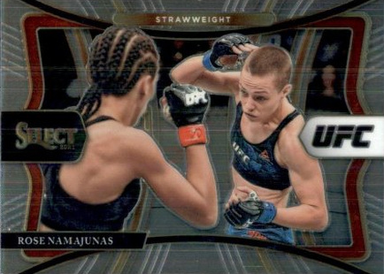Rose Namajunas 2021 Panini Select UFC Premier Level #105 Green