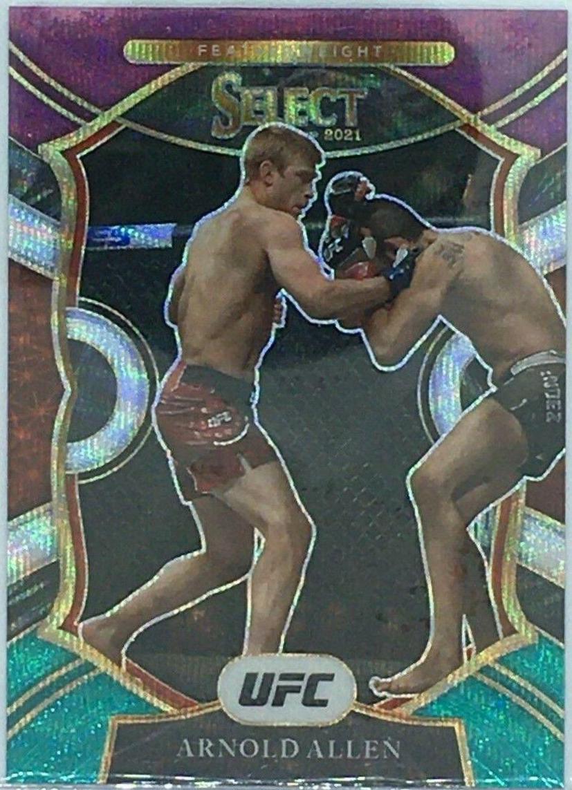 Arnold Allen 2021 Panini Select UFC Octagonside #256 Tri Color