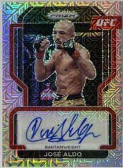 José Aldo 2022 Panini Prizm UFC Signatures #50 Mojo